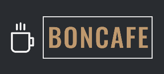 logotipo Boncafe cafetería en la Calzada